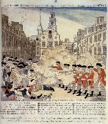 Paul Revere Le massacre de Boston china oil painting reproduction